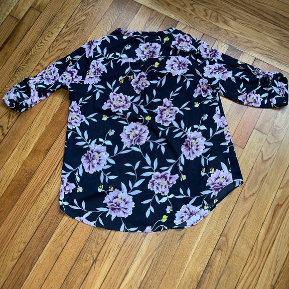 Torrid Floral Harper Georgette Pullover Tunic - Picture 7 of 9